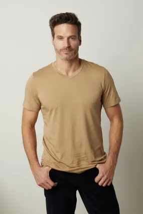 SAMSEN WHISPER CLASSIC V-NECK TEE