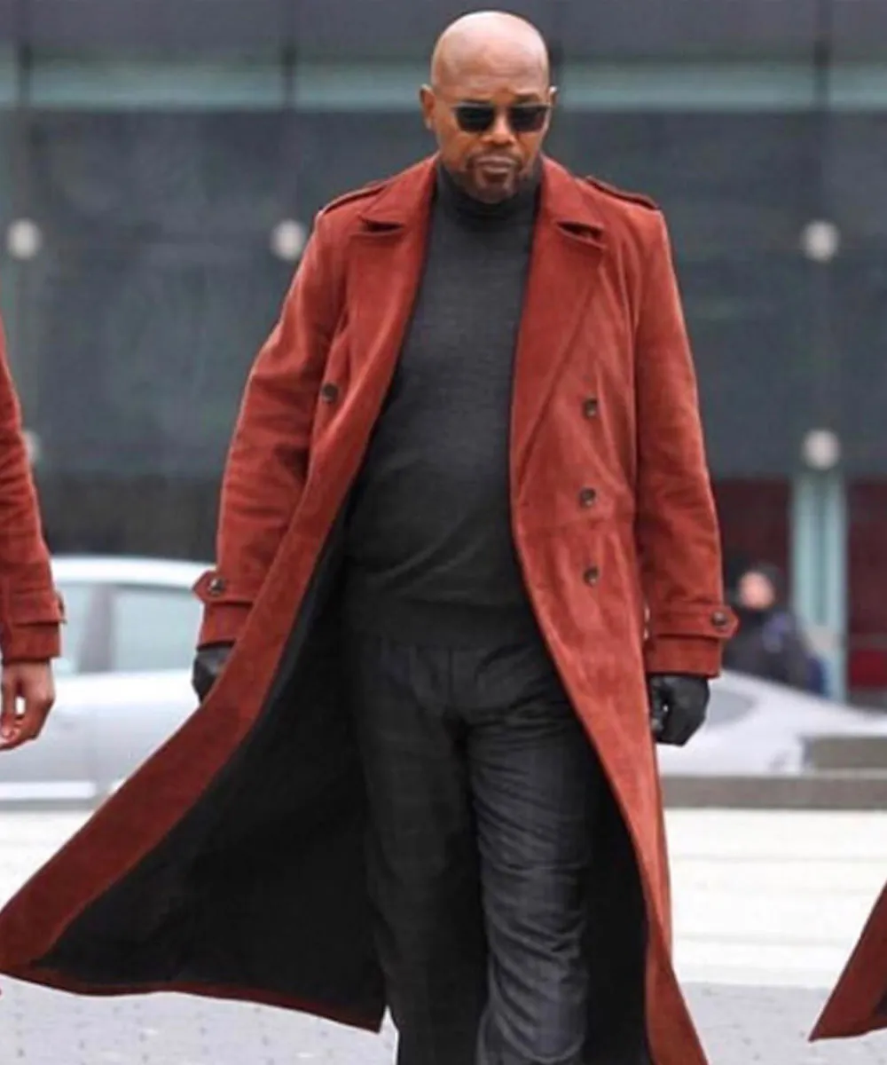 Shaft Samuel L Jackson Trench Coat