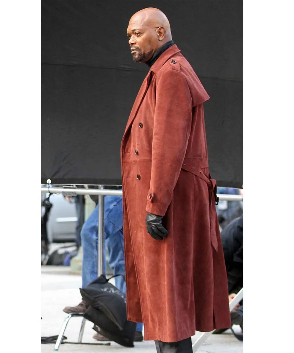 Shaft Samuel L Jackson Trench Coat