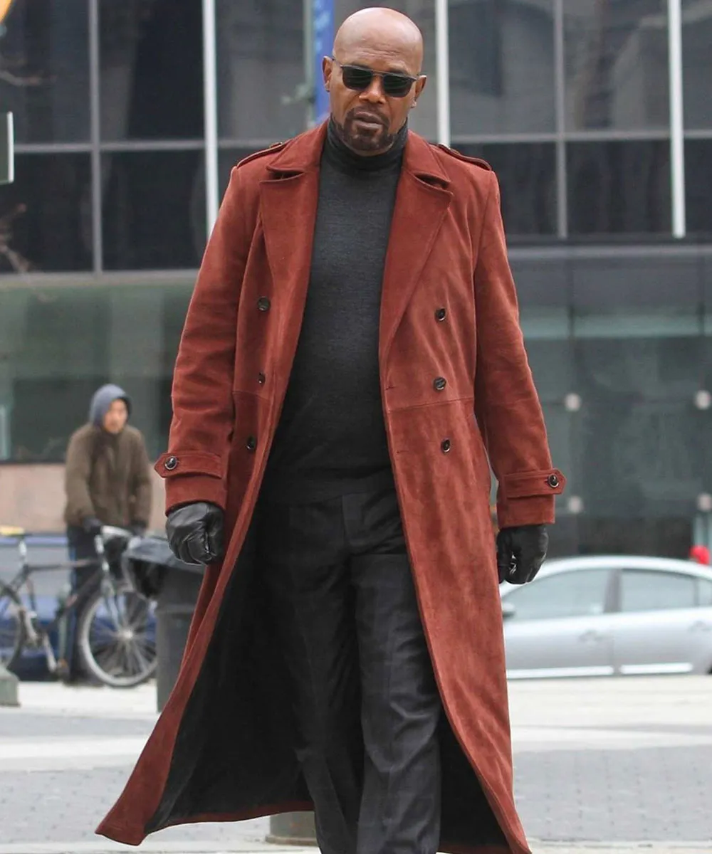 Shaft Samuel L Jackson Trench Coat