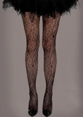 Spiderweb Fishnet Tights