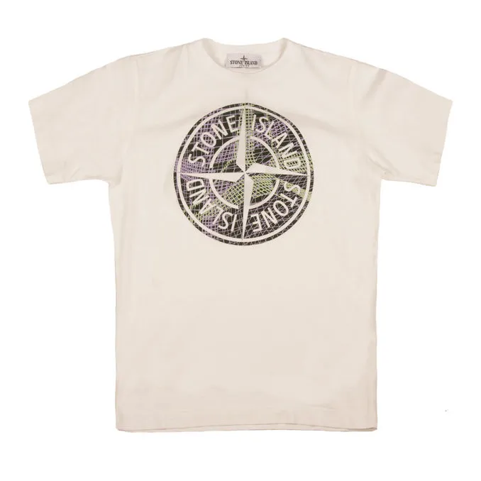 T-SHIRT CAMO ONE PRINT Boy White