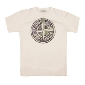 T-SHIRT CAMO ONE PRINT Boy White