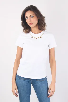 T-shirt Catena Gesso