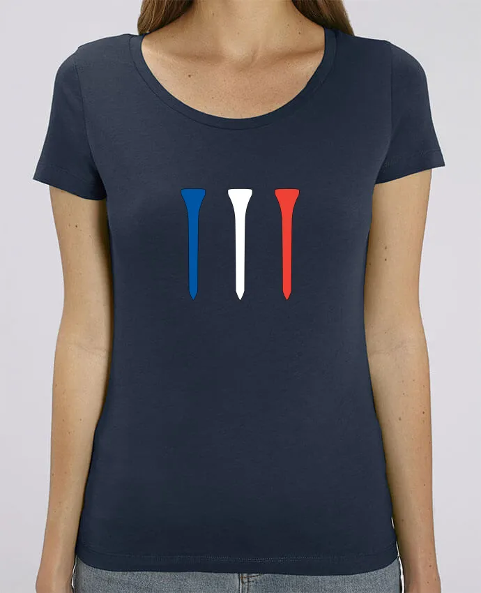 T-Shirt en coton bio TEES BLEU BLANC ROUGE