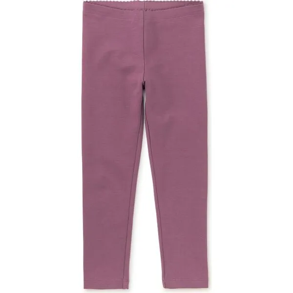 Tea Collection Solid Leggings, Cassis