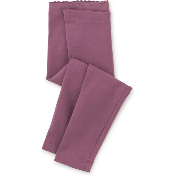 Tea Collection Solid Leggings, Cassis