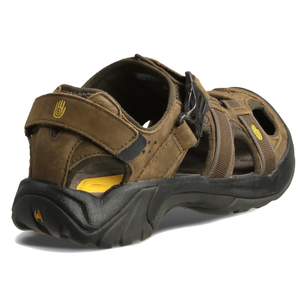 Teva Ominum Brown Leather Men’s Hybrid Shoe