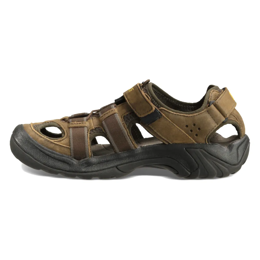 Teva Ominum Brown Leather Men’s Hybrid Shoe