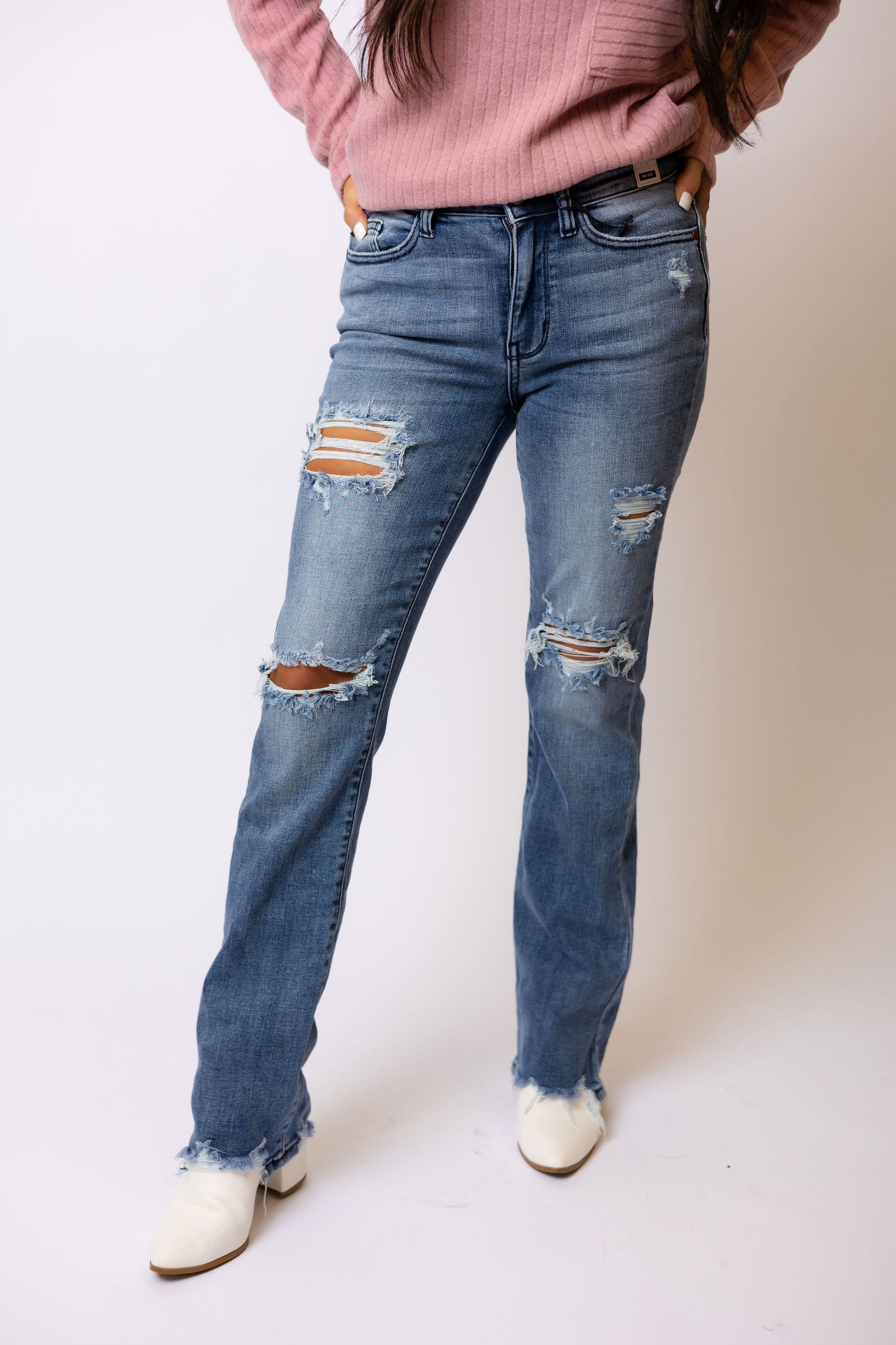 The Julie Mid Rise Judy Blue Jeans