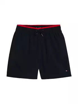 Tommy Hilfiger Boys Mid Length Drawstring Swim Shorts