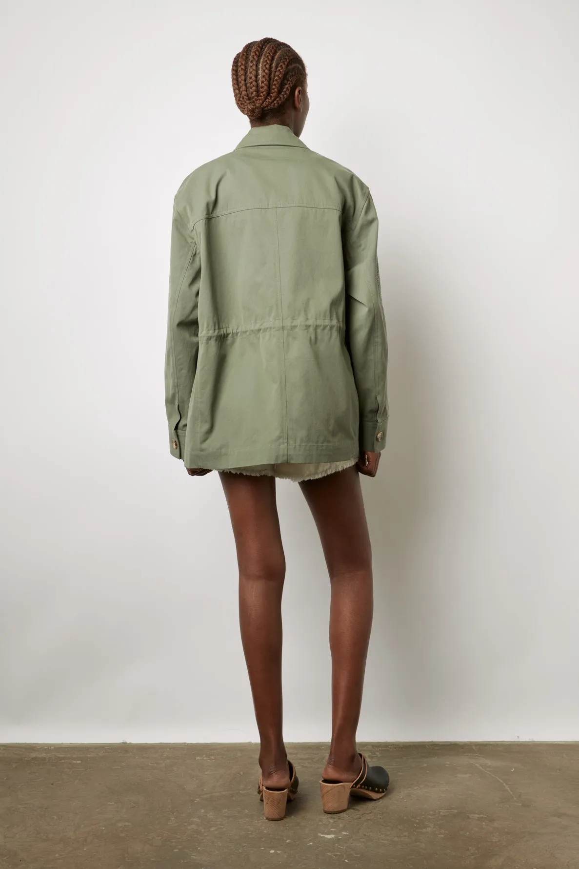 Trench Coat Sully Dze01z011 Green