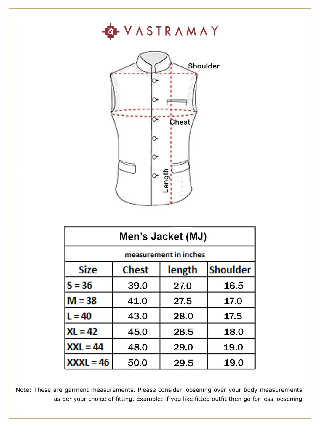 VASTRAMAY Men's Grey Silk Blend Nehru Jacket