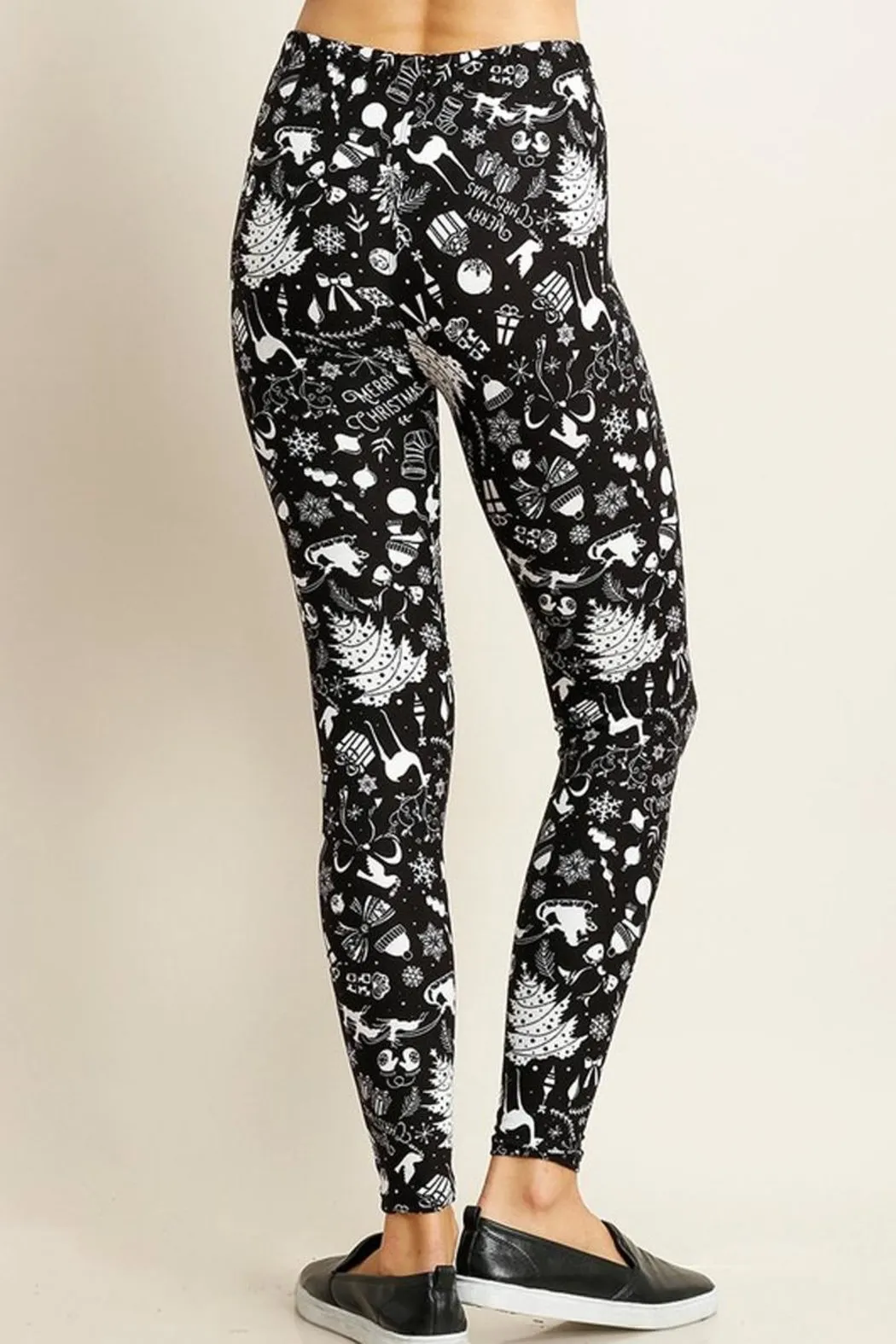 Winter Print Leggings