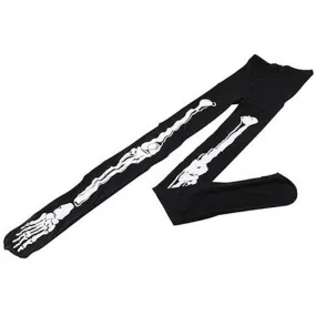 Women Creative Sexy 3D print skeleton bone tights Stovepipe skull terror scary stocking Gift Women Accessories  SM6