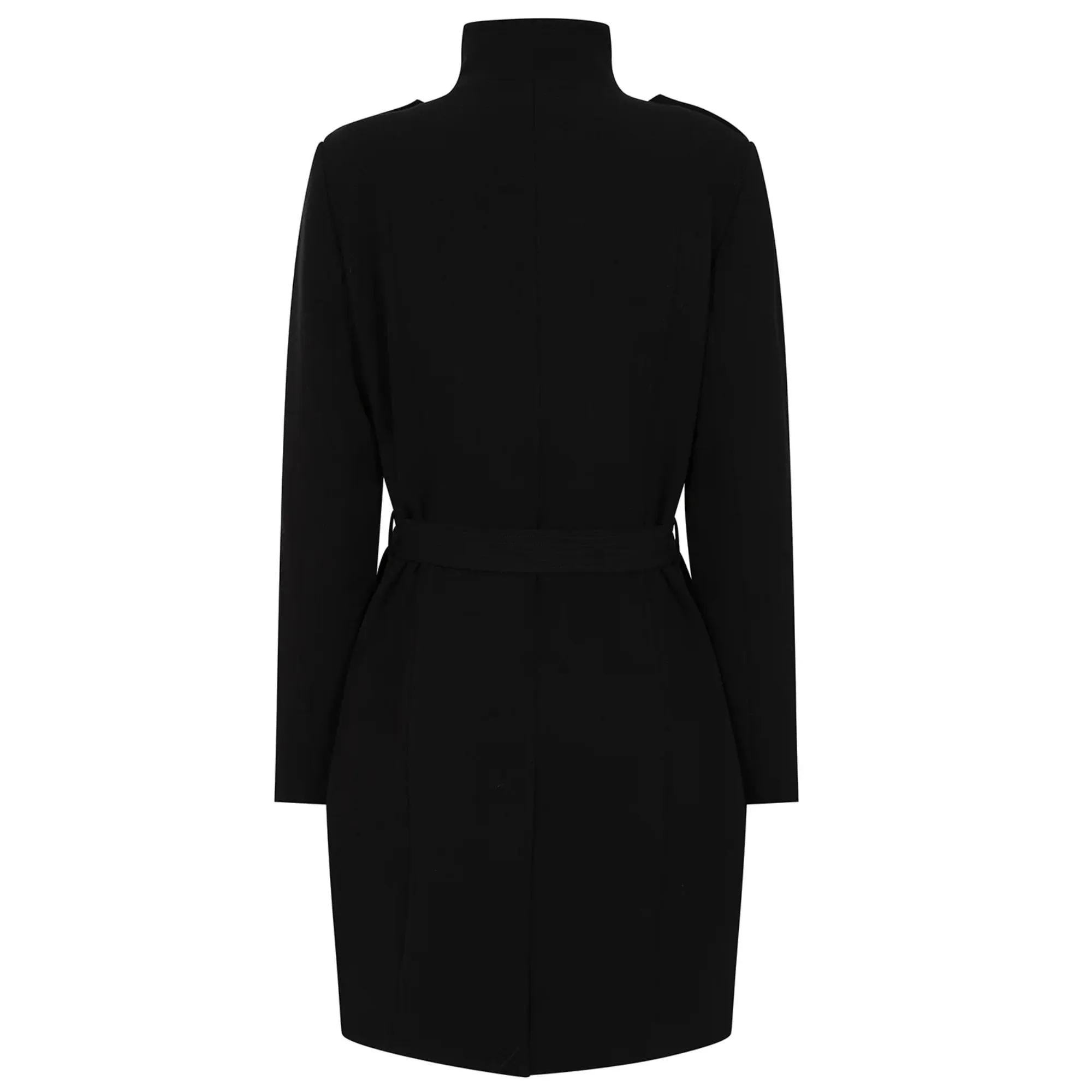 Womens Funnel Neck Coat 