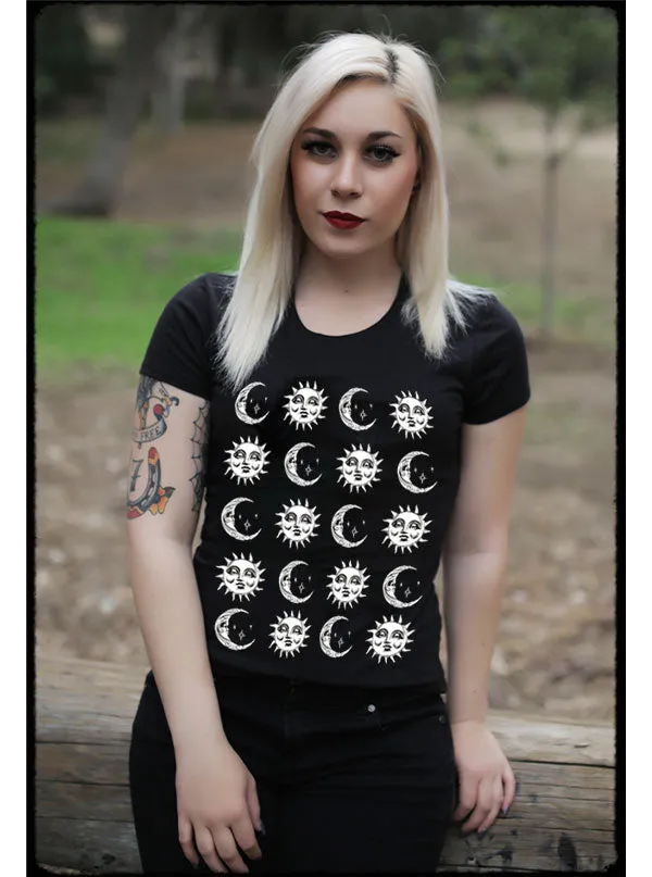 Women's Moon and Sun Tee