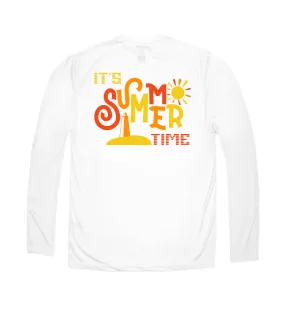 Youth Performance It's Summer Time T-Shirt in White